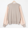 ORIHICA美ラクるニットCOMFY 袖プリーツドッキング