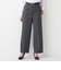 ORIHICA　LUXE ワイドパンツ ストライプ REDA