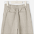 THE THIRD SUITS ワイドパンツ シャークスキン