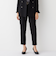 THE THIRD SUITS クロップドパンツ ダブルクロス
