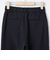 THE THIRD SUITS クロップドパンツ ダブルクロス