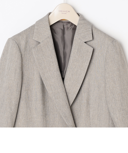 THE THIRD SUITS ダブルジャケット シャークスキン｜オリヒカの通販