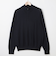 ＜Begin公式WEB10月掲載アイテム＞ビズニット（BIZ KNIT） ハーフジップ モックネック