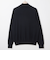 ＜Begin公式WEB10月掲載アイテム＞ビズニット（BIZ KNIT） ハーフジップ モックネック
