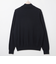 ＜Begin公式WEB10月掲載アイテム＞ビズニット（BIZ KNIT） ハーフジップ モックネック