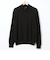 ＜Begin公式WEB10月掲載アイテム＞ビズニット（BIZ KNIT） ハーフジップ モックネック
