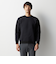 ＜Begin公式WEB10月掲載アイテム＞ビズニットテック（BIZ KNIT TECH） 千鳥クルーネック