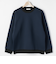 ＜Begin公式WEB10月掲載アイテム＞ビズニットテック（BIZ KNIT TECH） 千鳥クルーネック
