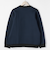 ＜Begin公式WEB10月掲載アイテム＞ビズニットテック（BIZ KNIT TECH） 千鳥クルーネック