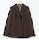 ＜CLASSY.ONLINE10月掲載 山本美月さん着用アイテム＞THE THIRD SUITS ダブルジャケット 無地