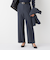 THE THIRD SUITS（BIZSPO）ワイドパンツ