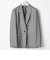 THE THIRD SUITS ロングジャケット ヘリンボーン