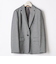 THE THIRD SUITS ロングジャケット ヘリンボーン