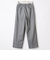 THE THIRD SUITS ワイドパンツ ヘリンボーン