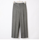 THE THIRD SUITS ワイドパンツ ツイル