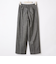 THE THIRD SUITS ワイドパンツ ツイル