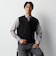 ＜Begin公式WEB10月掲載アイテム＞ビズニット（BIZ KNIT） Vネックベスト