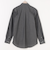 ビジカジシャツ ブラックデニム調ボタンダウン