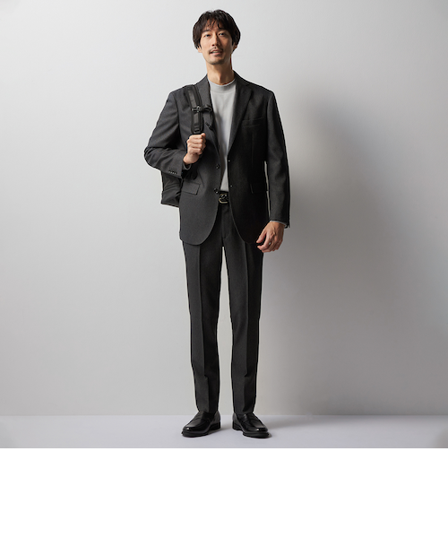 ビリジアン セットアップ スマート ビズ セットアップ ジャケット デニム調｜オリヒカの通販