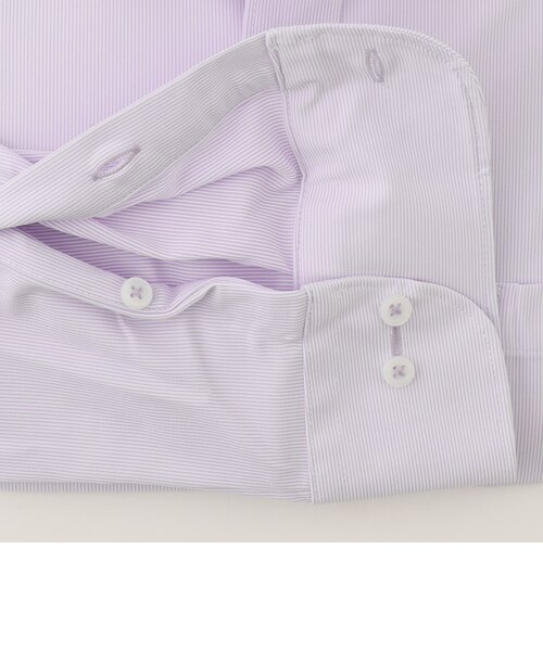 スーパーノンアイロンストレッチシャツ ワイドカラー 織柄｜オリヒカの