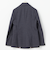 THE THIRD SUITS ダブルジャケット デニム調
