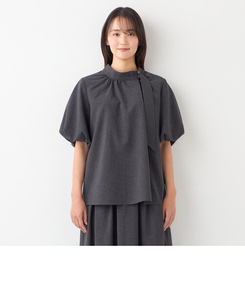 ORIHICA美ラクるブラウス タイ付き袖ボリューム｜オリヒカの通販