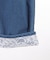 マリン×バラ刺繍デニムパンツ