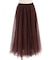 ロングチュールスカート