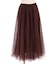 ロングチュールスカート