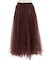 ロングチュールスカート