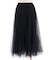 ロングチュールスカート