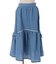 ドロスト切替デニムスカート
