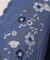 花刺繍ロングニットＣＤ