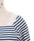 ショート丈リブトップス