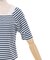 ショート丈リブトップス