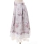 ブーケパネル柄ミドルスカート