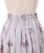 ブーケパネル柄ミドルスカート