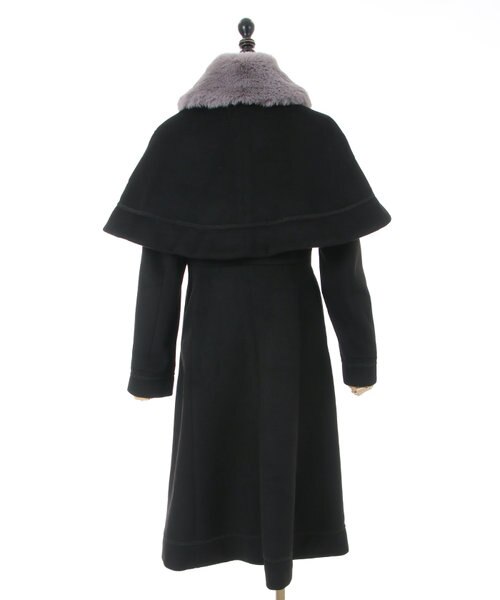 ★LOROPIANA★新品タグ付★カシミヤ★ミンクファー★ケープ★コート ☆LOROPIANA☆新品タグ付☆カシミヤ☆ミンクファー☆ケープ☆コート