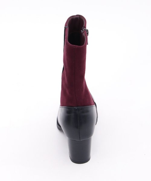 連ボタン配色ブーツ｜アクシーズファムの通販｜&mall（アンドモール