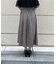 サイドテーププリーツスカート