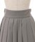 サイドテーププリーツスカート