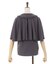 ケープ風ブラウス