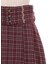 ベルト付チェック柄タックＳＫ