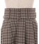 ベルト付チェック柄タックＳＫ