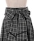 ベルト付チェック柄タックＳＫ