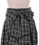 ベルト付チェック柄タックＳＫ
