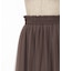 薔薇付ドレープチュールスカート