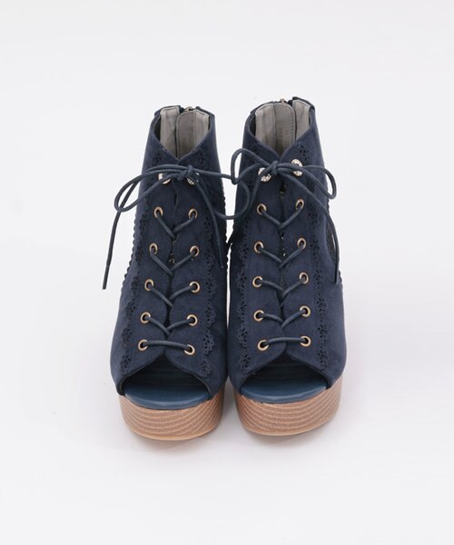 レースアップブーサン｜アクシーズファムの通販｜&mall（アンド