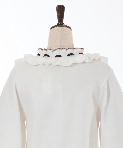 フリルヨークプルオーバー(WHITE) フリルヨークプルオーバー(WHITE)