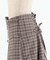コルセット風チェック柄スカート